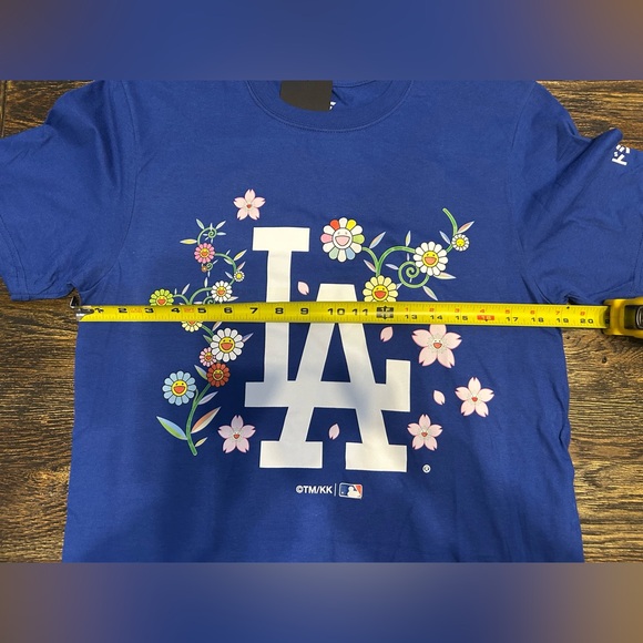 Takashi Murakami x dodgers shirt Medium royal blue - Picture 6 of 7
